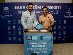 Kuşadası ve Beşiktaş Belediyeleri’nden ‘Sahada Çözüm’ için iş birliği protokolü