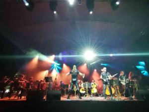 Geleneksel Gediz Tarhana Festivali, Musa Göçmen Senfoni Orkestrası’nın konseriyle sona erdi