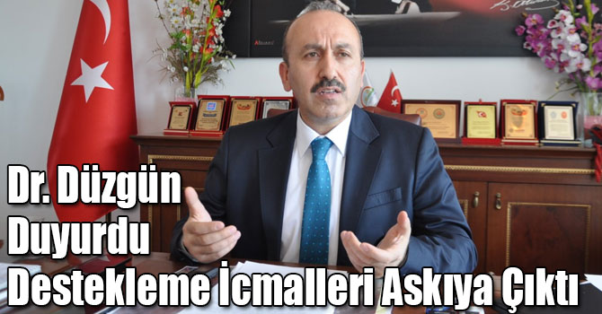 Dr. Düzgün: 2017 Yılı 2. Dönem Buzağı Destekleme İcmalleri Askıya Çıktı