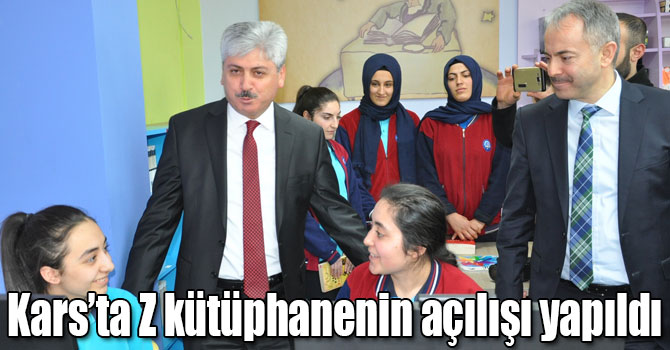 Kars’ta Z kütüphanenin açılışı yapıldı
