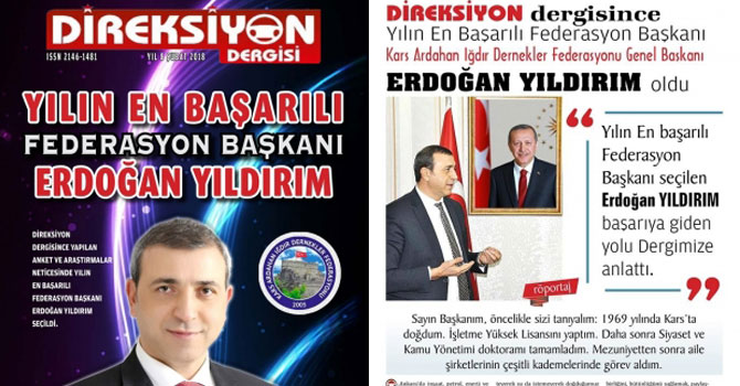 Yılın en başarılı Federasyon Başkanı Erdoğan Yıldırım seçildi