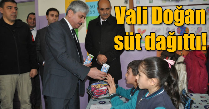 Kars'ta 380 okulda 25 bin öğrenciye süt dağıtılacak