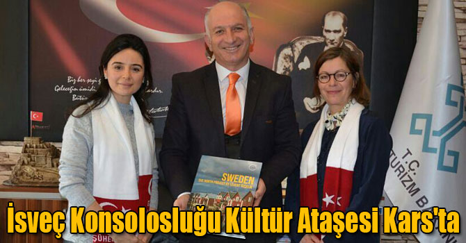 İsveç Konsolosluğu Kültür Ataşesi Kars'ta