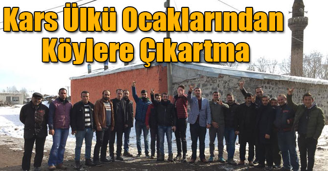 Kars Ülkü Ocaklarından Köylere Çıkartma