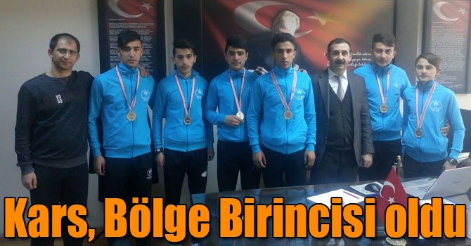 Kars, Bölge Birincisi oldu