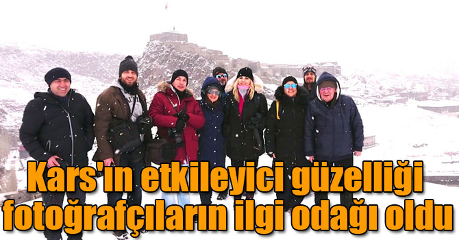 Kars'ın etkileyici güzelliği fotoğrafçıların ilgi odağı oldu