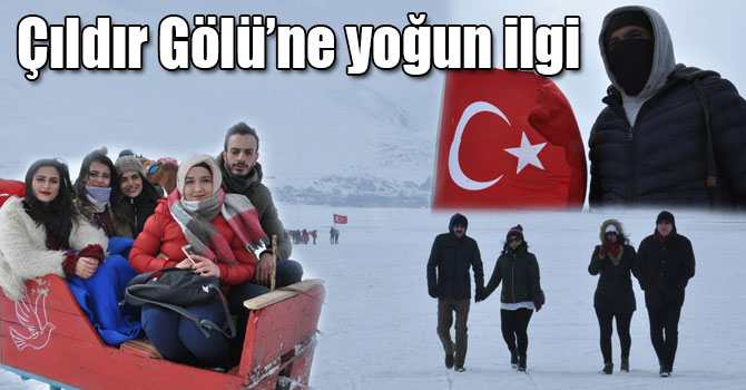 Çıldır Gölü’ne yoğun ilgi