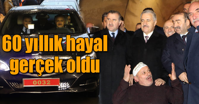 Artvin'in 60 yıllık hayali gerçek oldu