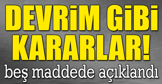 MEB’den devrim niteliğinde değişiklikler!