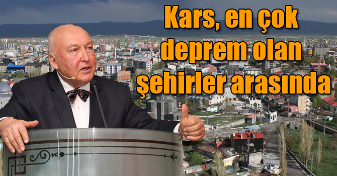 Kars, en çok deprem olan şehirler arasında