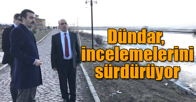 DSİ Kars 24. Bölge Müdürü Dündar, Ardahan’da incelemelerde bulundu
