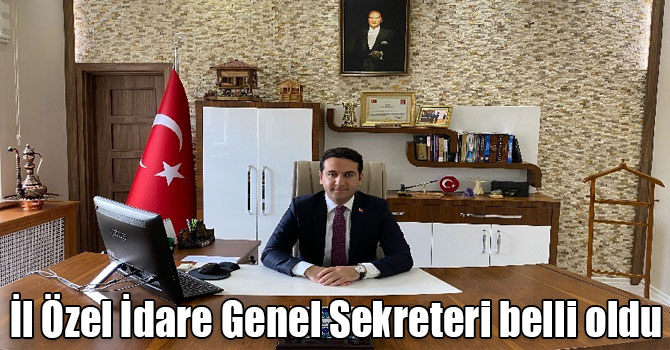 Kars İl Özel İdare Genel Sekreterliğine Mustafa Uğur Özerden getirildi