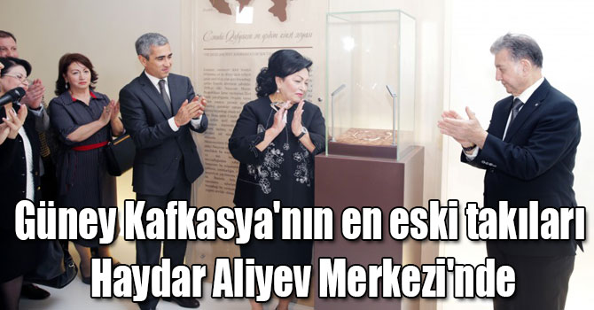 Güney Kafkasya'nın en eski takıları Haydar Aliyev Merkezi'nde