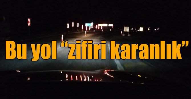 Sarıkamış-Karakurt-Horasan yolu “zifiri karanlık”