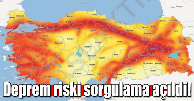 Deprem riski sorgulama açıldı! Yoğunluktan kilitlendi