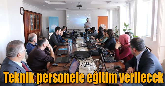 Kars'ta 25 teknik personele NETCAD eğitimi verilecek