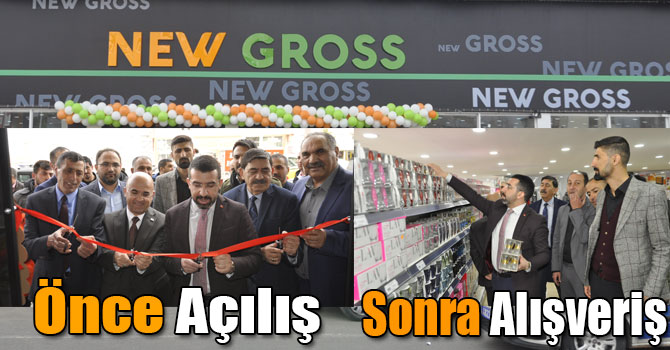 Kars’ta New Gross Alışveriş Merkezi açıldı