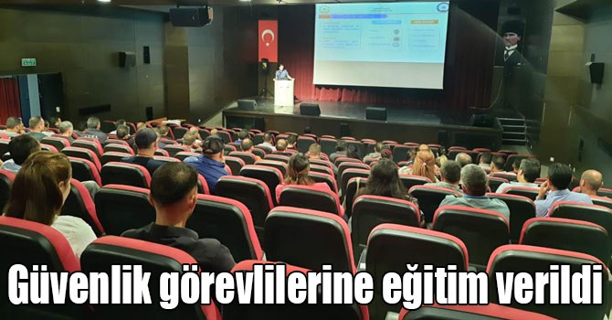 Kars’ta güvenlik görevlilerine yönelik eğitim verildi