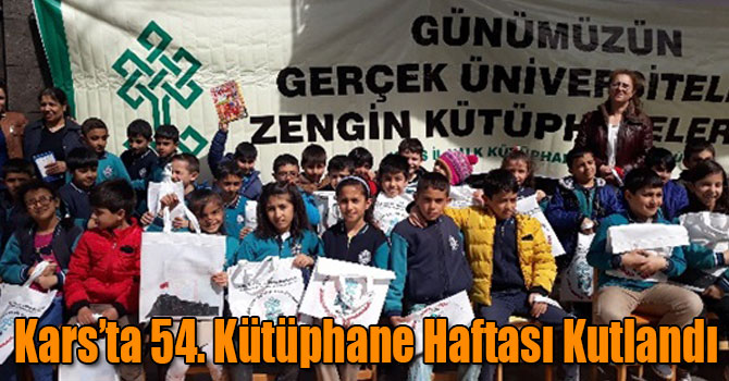 Kars’ta 54. Kütüphane Haftası Kutlandı