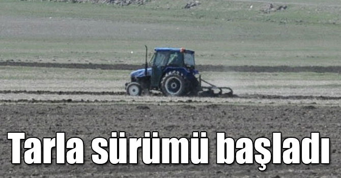 Kars’ta tarla sürümü başladı
