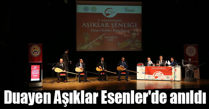 Duayen Aşıklar Esenler'de anıldı