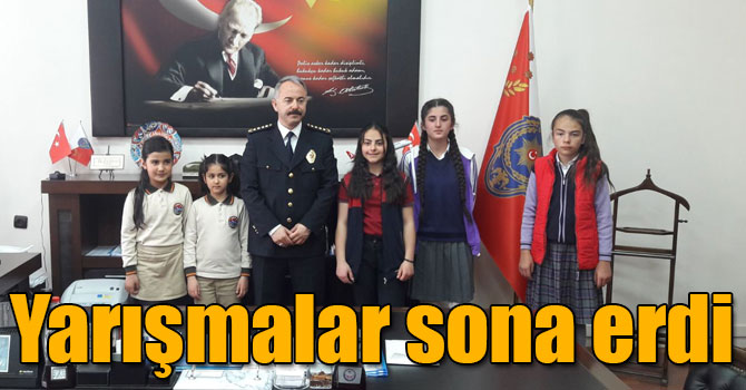 Kars’ta Polis Haftası yarışması sona erdi
