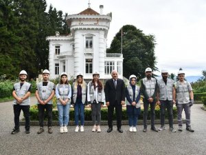 Trabzon’daki Atatürk Köşkü restorasyon çalışmaları nedeniyle ziyarete kapatıldı