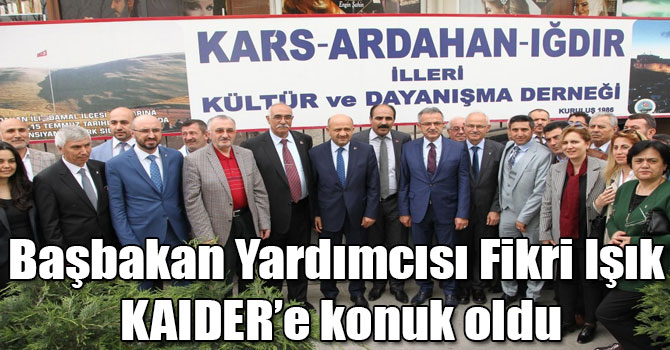 Başbakan Yardımcısı Fikri Işık KAIDER’e konuk oldu