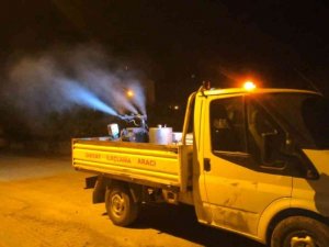 Kadirli’de haşereyle mücadele