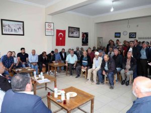 Başkan Yalçın kırsalı adım adım geziyor