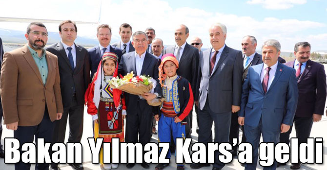Bakan Yılmaz Kars’a geldi