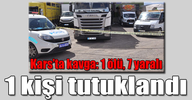 Kars’taki kavgada 1 kişi tutuklandı
