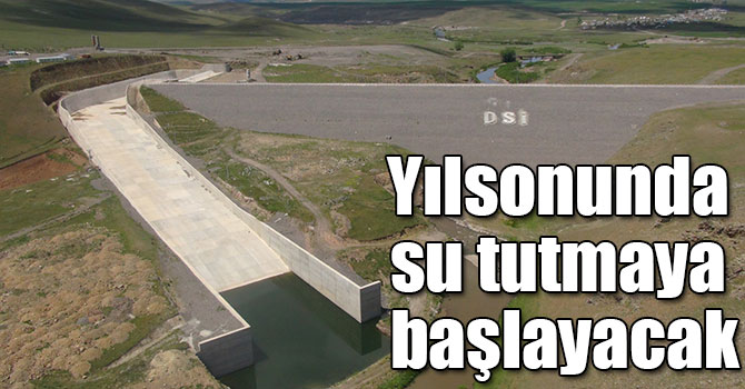 Kars Barajı yılsonunda su tutmaya başlayacak