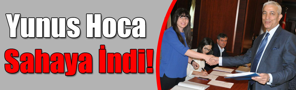 Yunus Hoca Sahaya İndi!