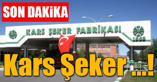 Kars şeker yine yırttı!