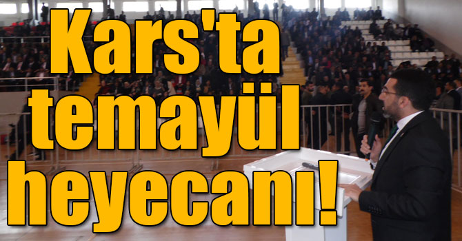 AK Parti Kars'ta temayül yoklaması yaptı