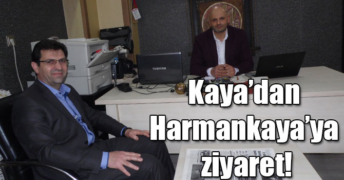 AK Parti Kars Milletvekili Aday Adayı Kaya’dan Gazeteci Harmankaya’ya ziyaret!