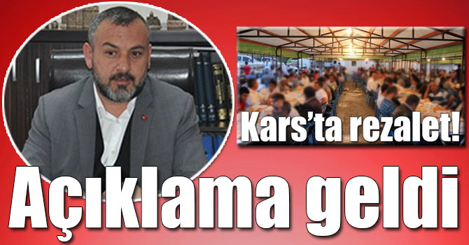 Kars MHP İl Başkanı Özcan’dan açıklama geldi