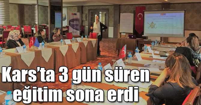 Kars’ta Haritalama Raporları ve İzleme Göstergeleri Eğitimi
