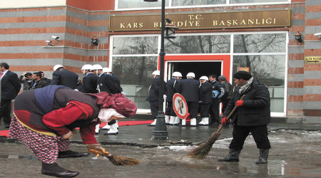 Kars'ta Bakan Temizliği