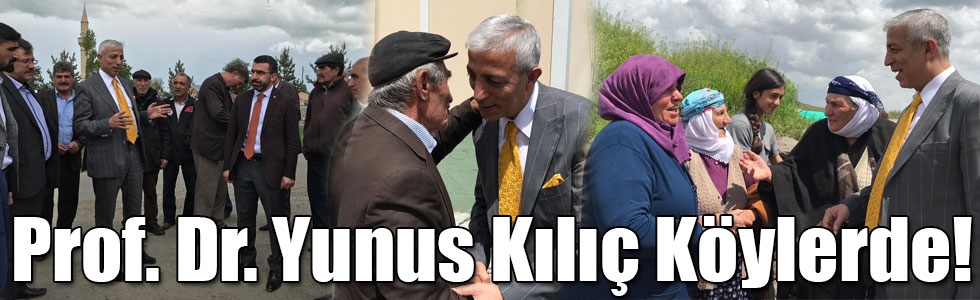 AK Parti Kars Milletvekili Adayı Prof. Dr. Yunus Kılıç Köyleri Ziyaret Etti