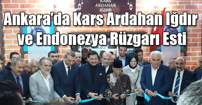 Ankara’da Kars Ardahan Iğdır ve Endonezya Rüzgarı Esti