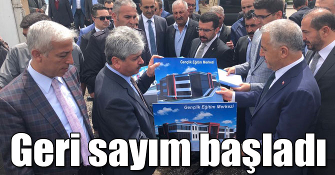 Kars Gençlik Merkezi için geri sayım başladı