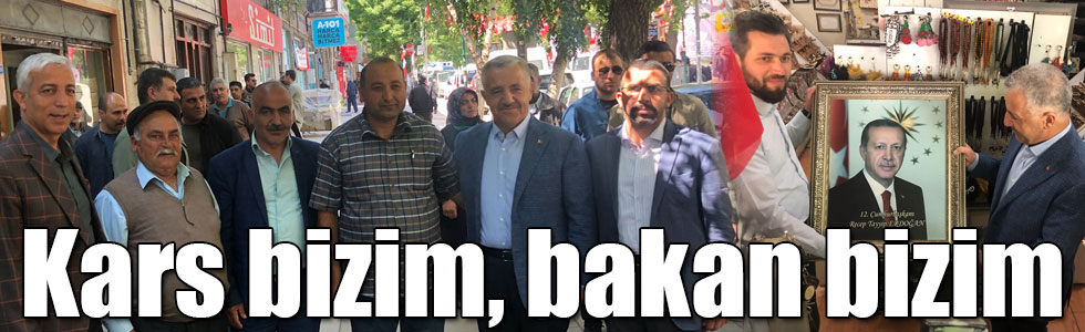 Kars bizim, bakan bizim