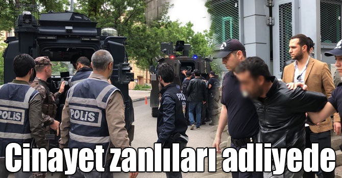 Kars’ta cinayet zanlıları adliyeye sevk edildi