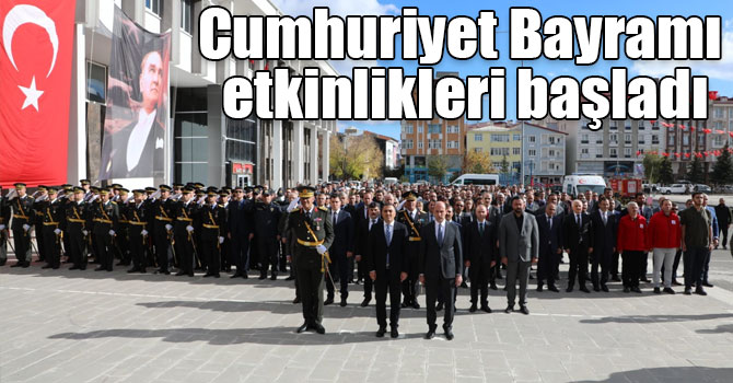 Kars’ta Cumhuriyet Bayramı etkinlikleri başladı