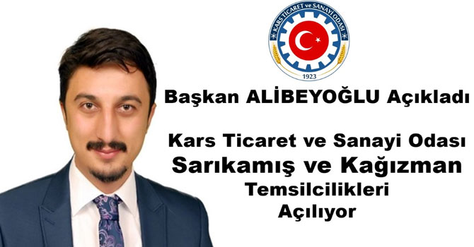 Kars Ticaret ve Sanayi Odası temsilcilik açıyor