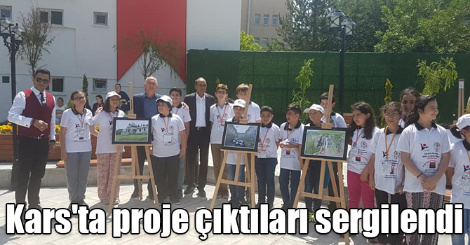 Kars'ta proje çıktıları sergilendi