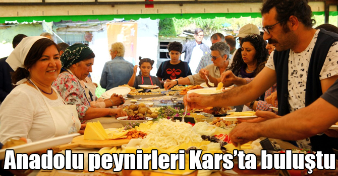 Anadolu peynirleri Kars’ta buluştu