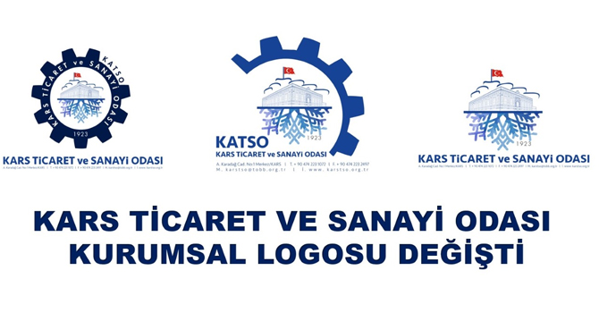 Kars Ticaret ve Sanayi Odası kurumsal logosu değişti.